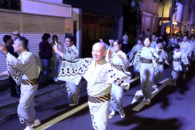三条夏まつり民謡踊り流し