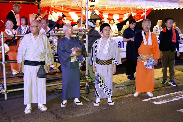 三条夏まつり民謡踊り流し