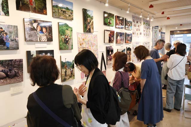 会場の展示