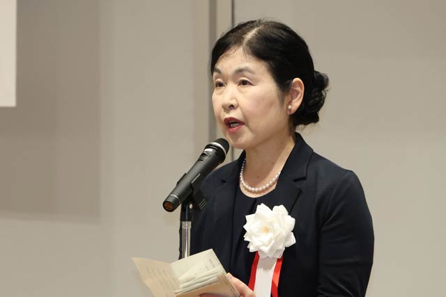 日本理化学協会の上村礼子会長