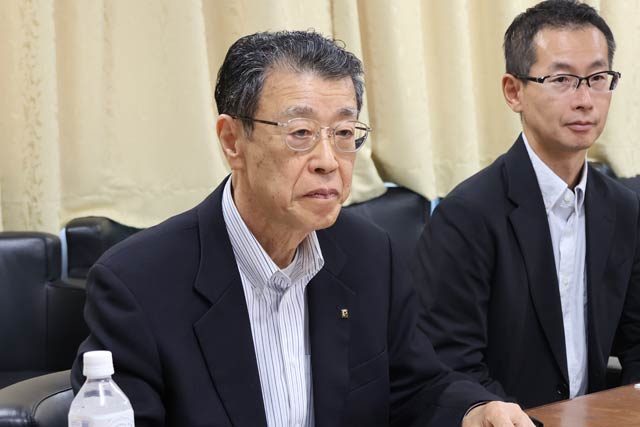 パール金属の高波社長
