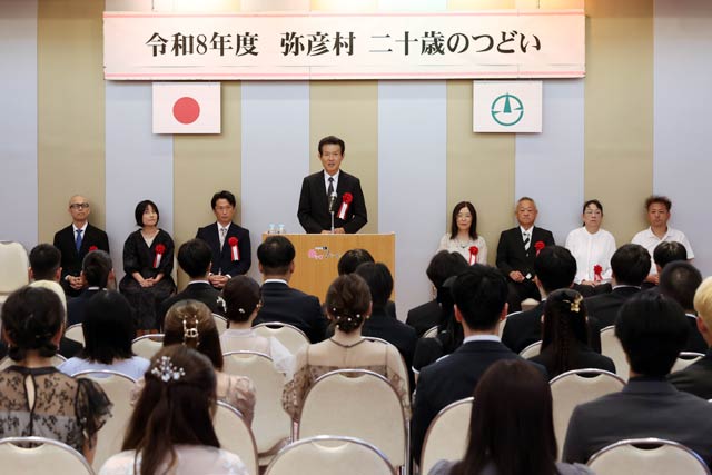 小中学校時代の恩師が激励