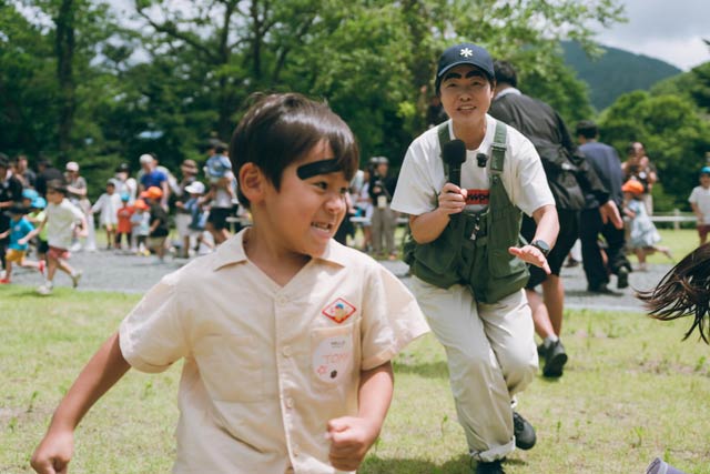 イモトアヤコさんと「まゆげおに」