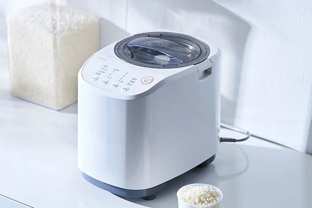 家庭用4合精米器「4合精米器（MR-E522W）」