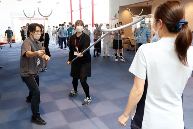 富永草野病院で防犯訓練