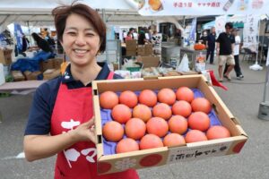 八十里越開通見据え「奥会津フェア」　道の駅SORAIRO国上に南会津の味と特産品集結　20日まで
