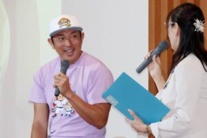 「未来ばっかり見ないで、今を生きる」　川﨑宗則選手が三条で650人に語った「好き」の力