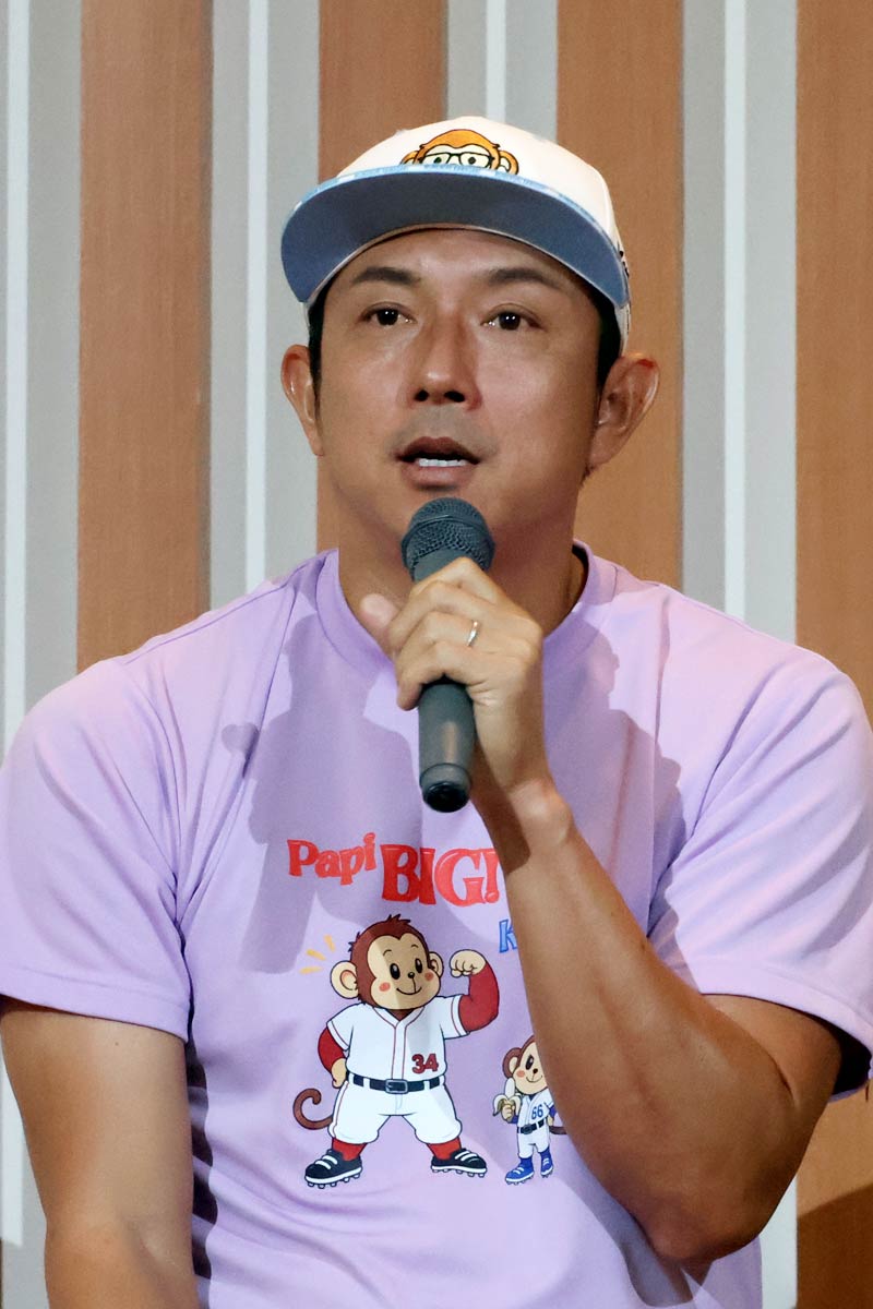 軽妙な話しぶりで会場をわかせる川﨑選手