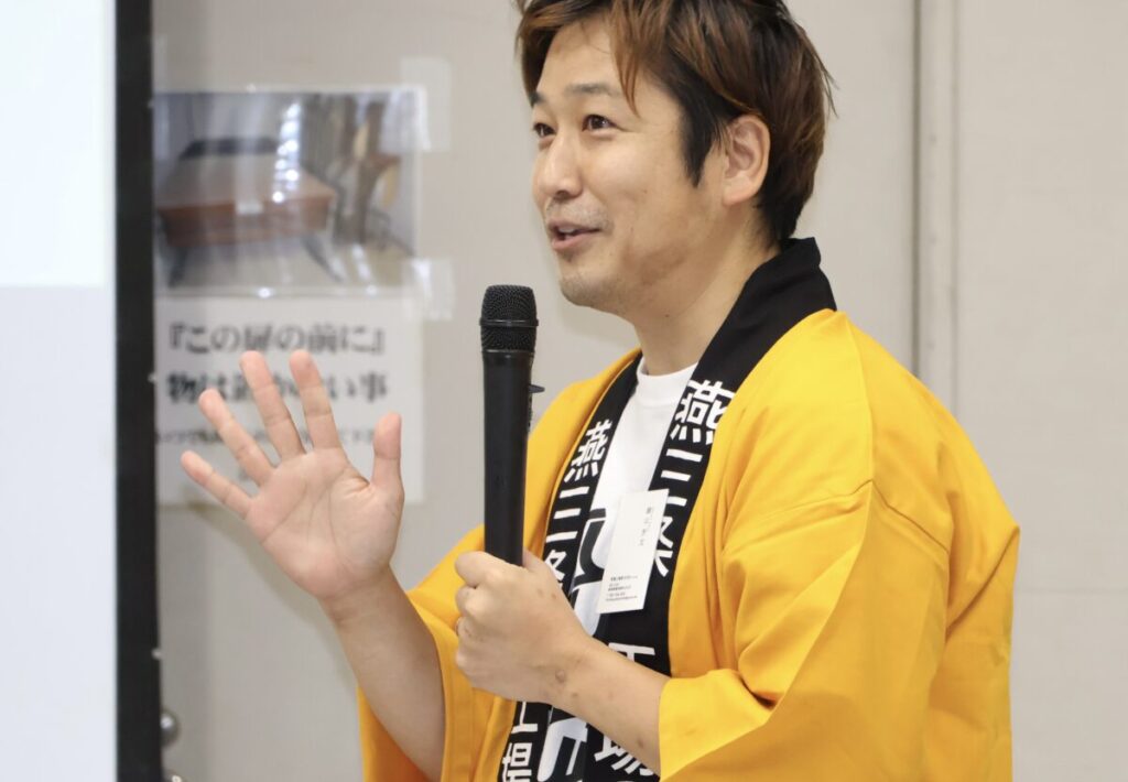 ひらき隊のまとめ役、つなぐ分科会の歸山さん