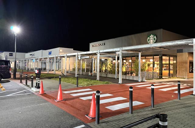 最後のスタバとZoffが24日オープン 「そよら三条須頃」いよいよ全館完成