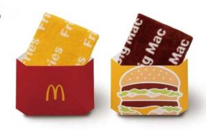 マクドナルド8号線見附店でミニタオルプレゼント　10～12日、毎日先着200人に