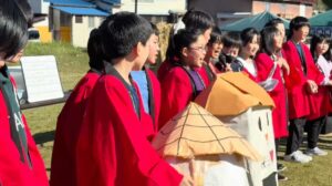 森町小5年生が米作りの劇やクイズ　10月25日の八十里越フェスで