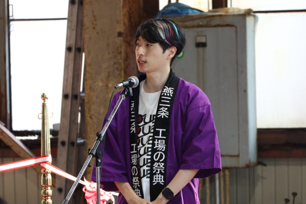 捧実行委員長
