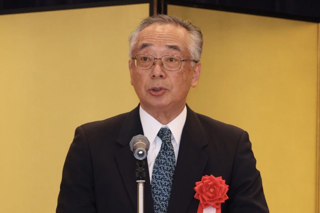 
新潟県シルバー人材センター連合会の眞島会長