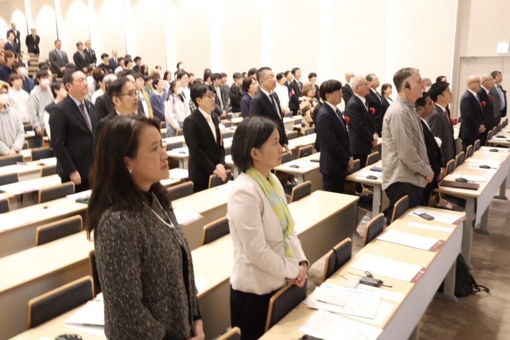 三条市立大学創立記念式典