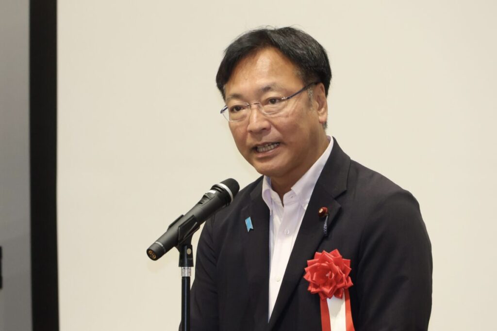 前三条市長の国定勇人衆院議員